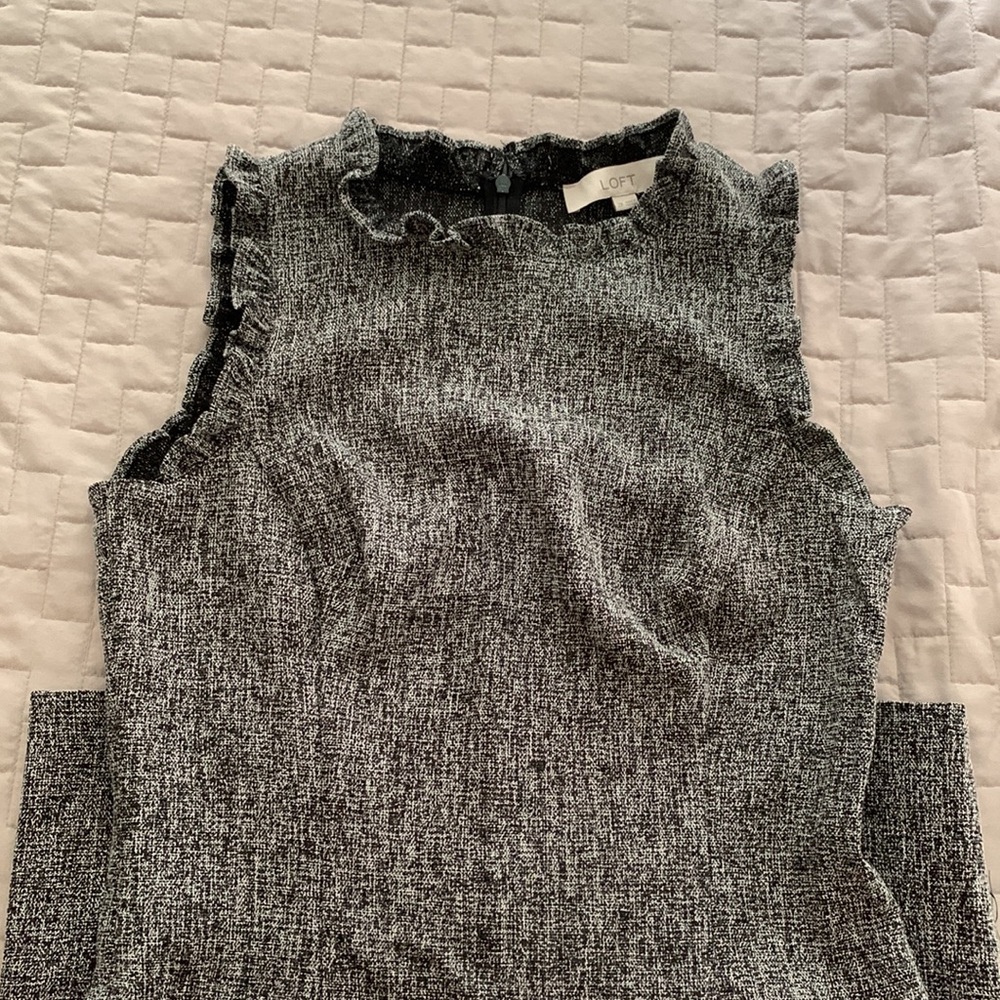 Ruffled LOFT Sheath Dress